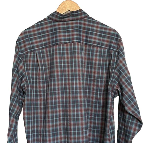 Orvis Shirt Plaid Button Up Soft Wool Blend Long‎ Sleeve Men’s Large EUC - Picture 4 of 9